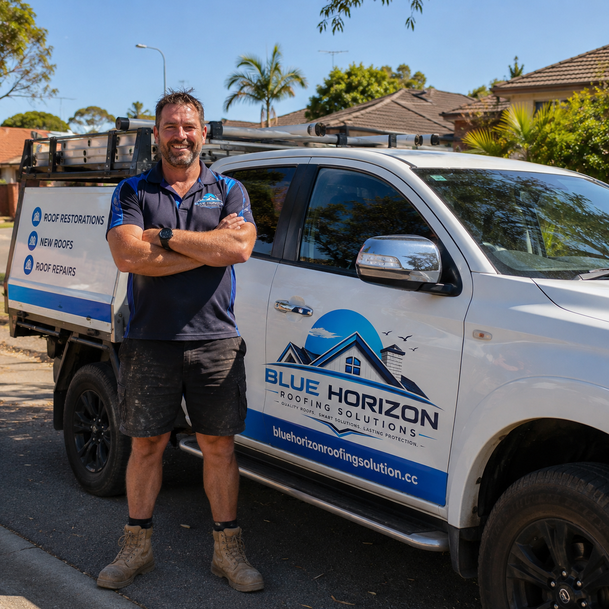 Ricky, owner of Blue Horizon Roofing Solutions