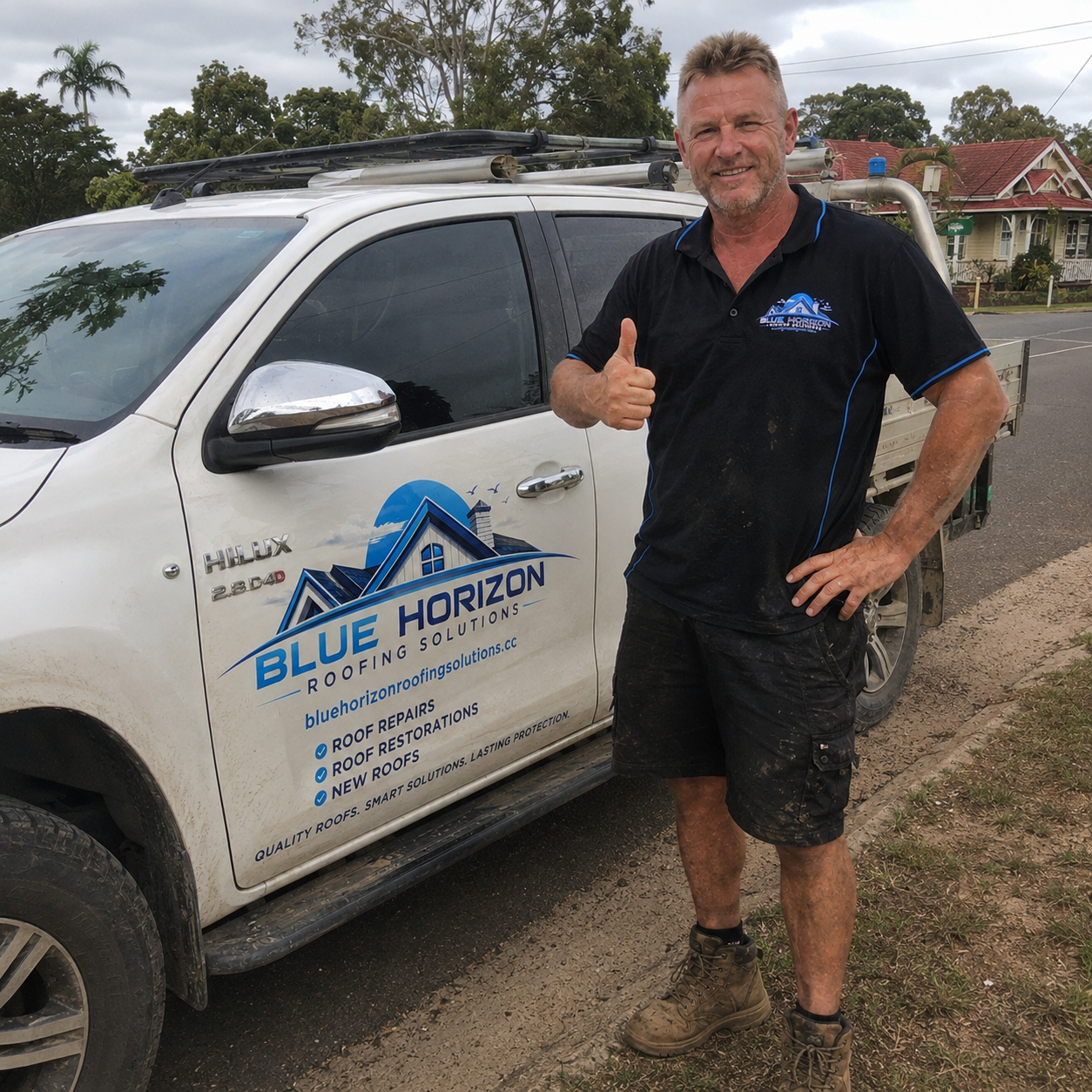 Ricky, owner of Blue Horizon Roofing Solutions